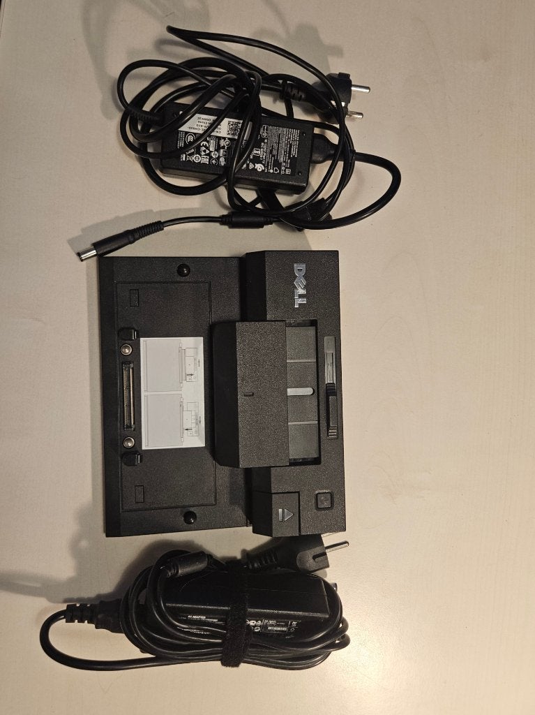 Dell Docking Station E-Port II met 2 Opladers, Ophalen, Dell, Docking station, Gebruikt