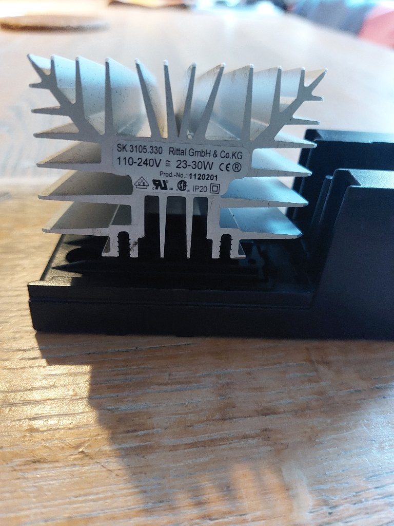 Schakelkastverwarming Rittal met houder, Ophalen of Verzenden, Nieuw, Overige merken, Overige typen