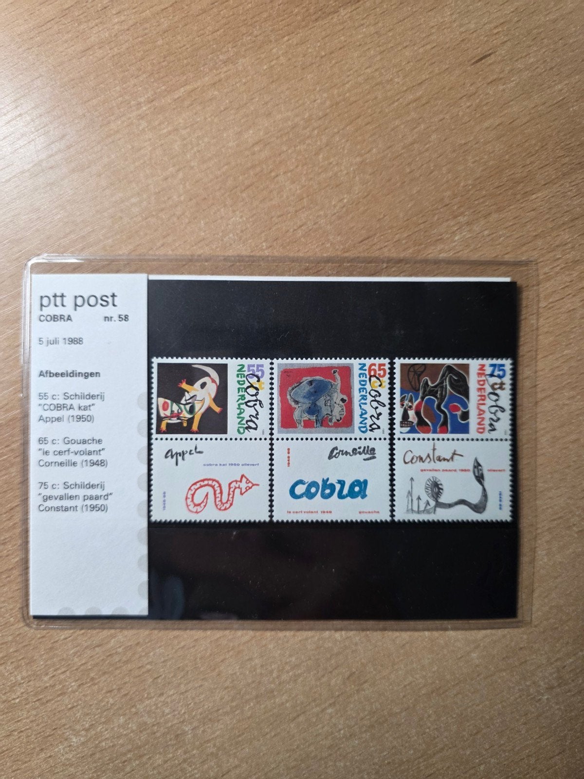 postzegels  mapje 58, Postzegels en Munten, Ophalen of Verzenden, Na 1940, Postfris