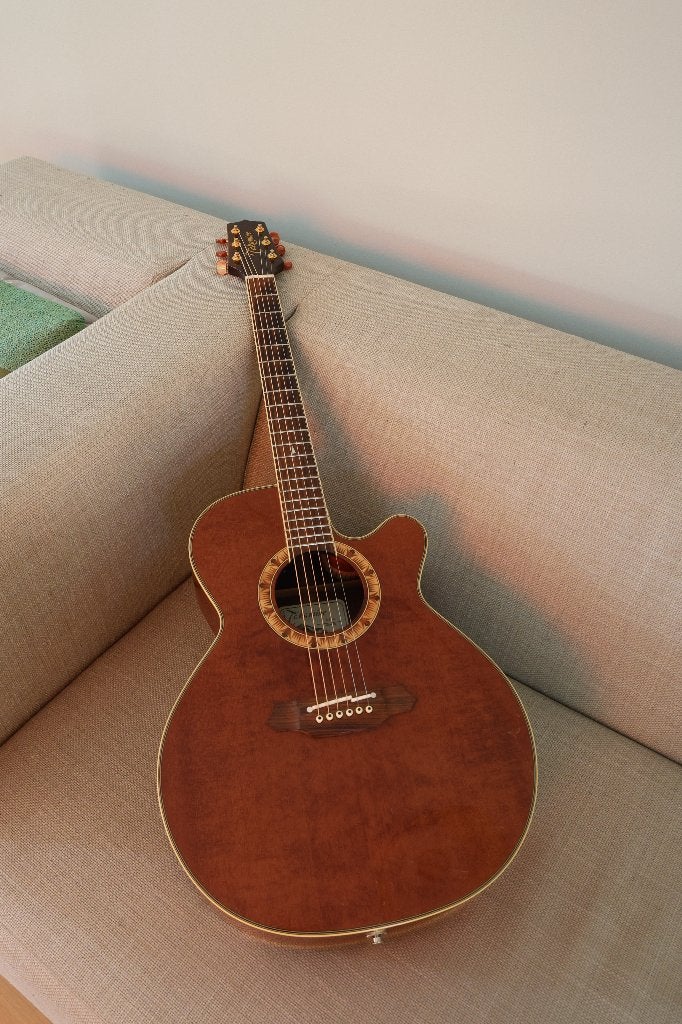 Takamine EF508C met koffer en gigbag, Muziek en Instrumenten, Ophalen of Verzenden, Gebruikt, Western- of Steelstringgitaar, Met koffer