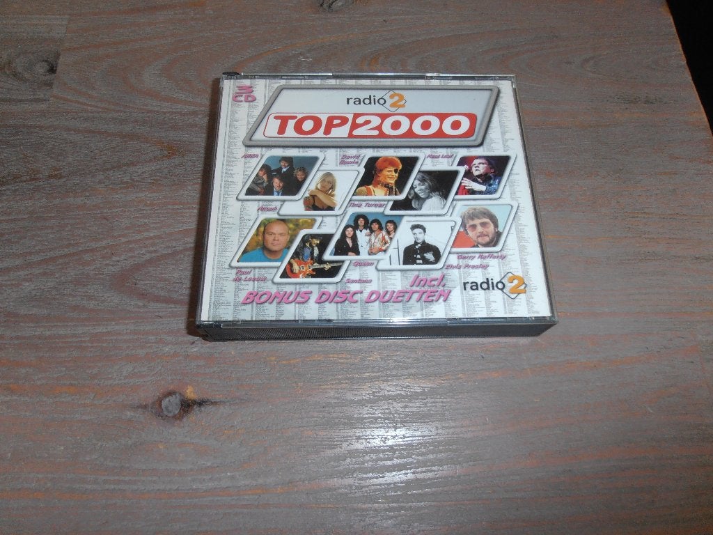 Radio 2 Top 2000 - Inclusief Bonus Disc Duetten, Overige genres, Inclusief doosje, Ophalen of Verzenden, Zo goed als nieuw