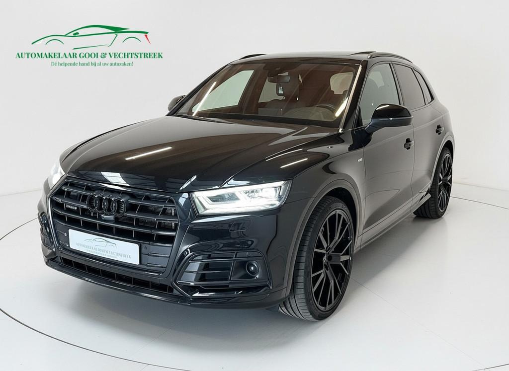 Audi Q5 55 TFSI e quattro Competition - S-line - Panorama -, Automaat, Zwart, Bedrijf, Hybride Elektrisch/Benzine