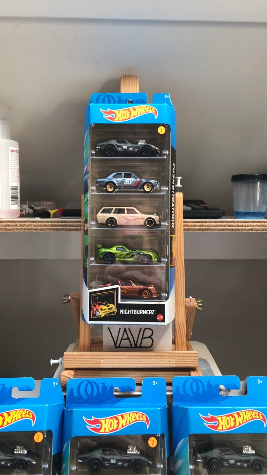 9 night burnerz 5 pack Hot Wheels Hotwheels VAVB nieuw, Ophalen of Verzenden, Nieuw, Auto
