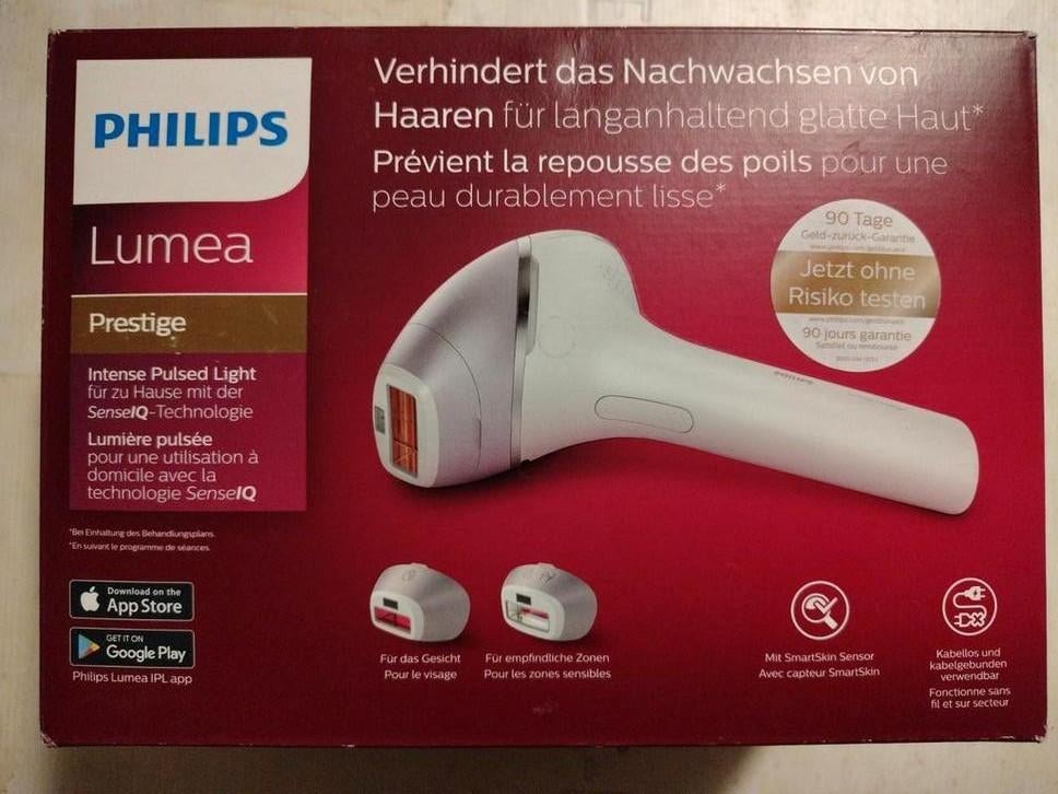 Philips Lumea Prestige IPL ontharing SenseIQ, Ophalen of Verzenden, Nieuw, Scheren en Epileren
