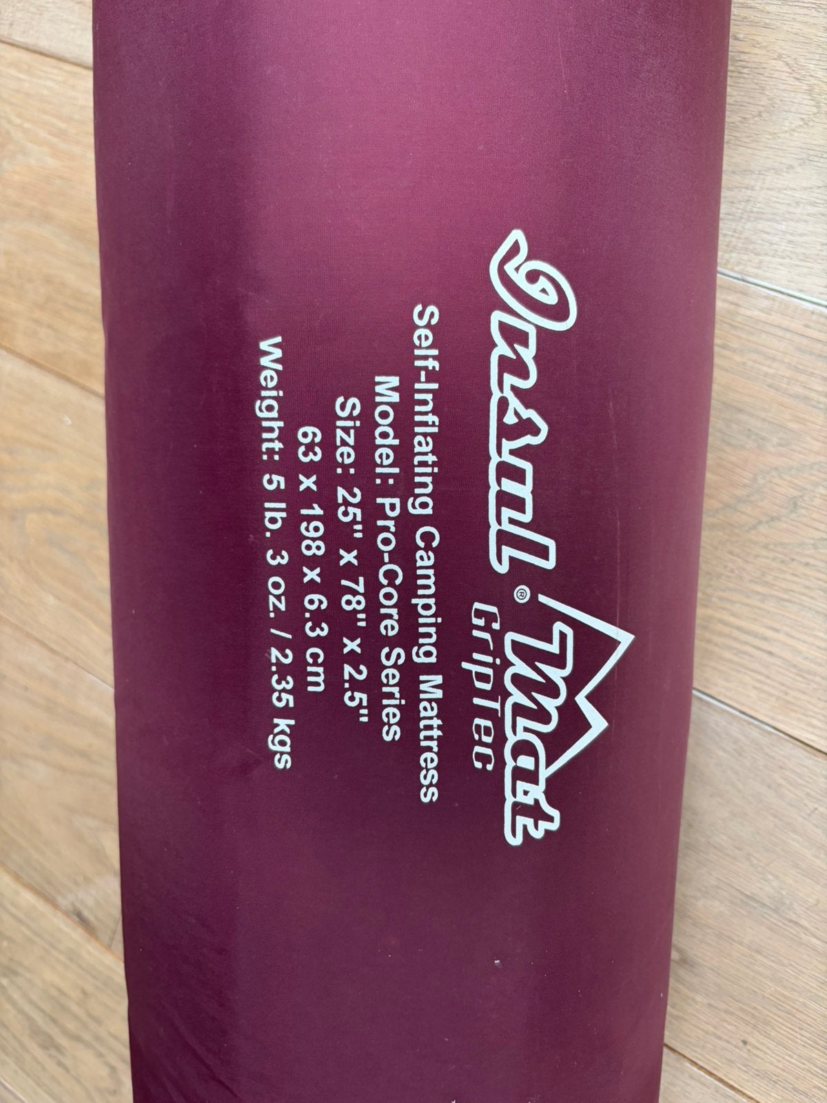 Zelfopblaasbaar matras, Ophalen, Zo goed als nieuw