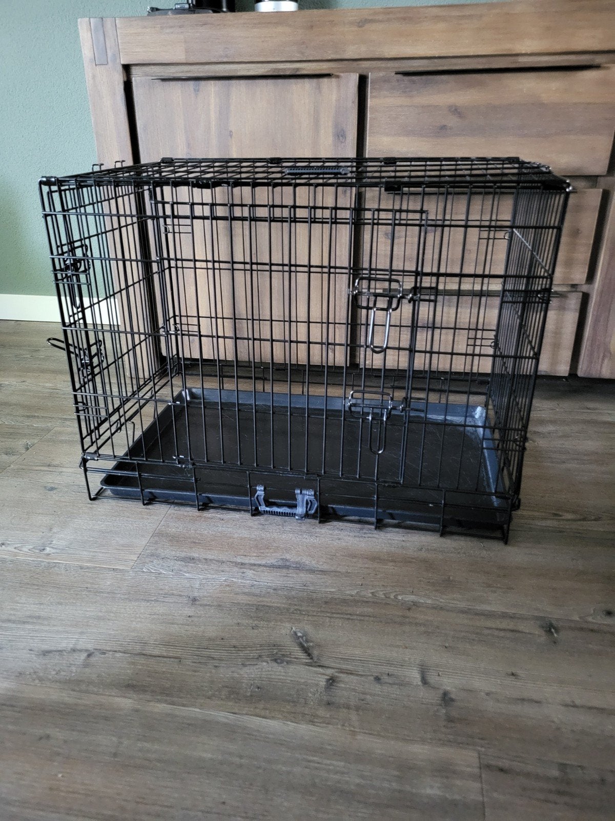 Honden bench M 76x57x48, Dieren en Toebehoren, Ophalen, Minder dan 65 cm, Hondenhok, Zo goed als nieuw