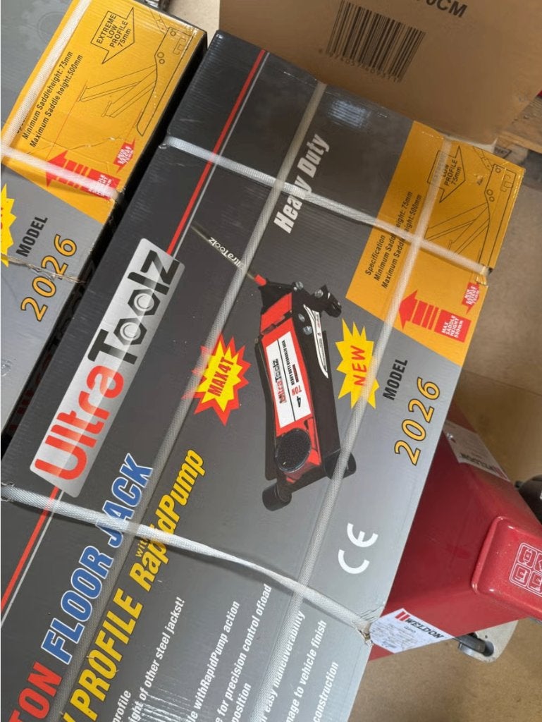 Garagekrik 4ton nieuw werkplaats garage jeep extra laag, Auto diversen, Ophalen, Garagekrik, ., Nieuw