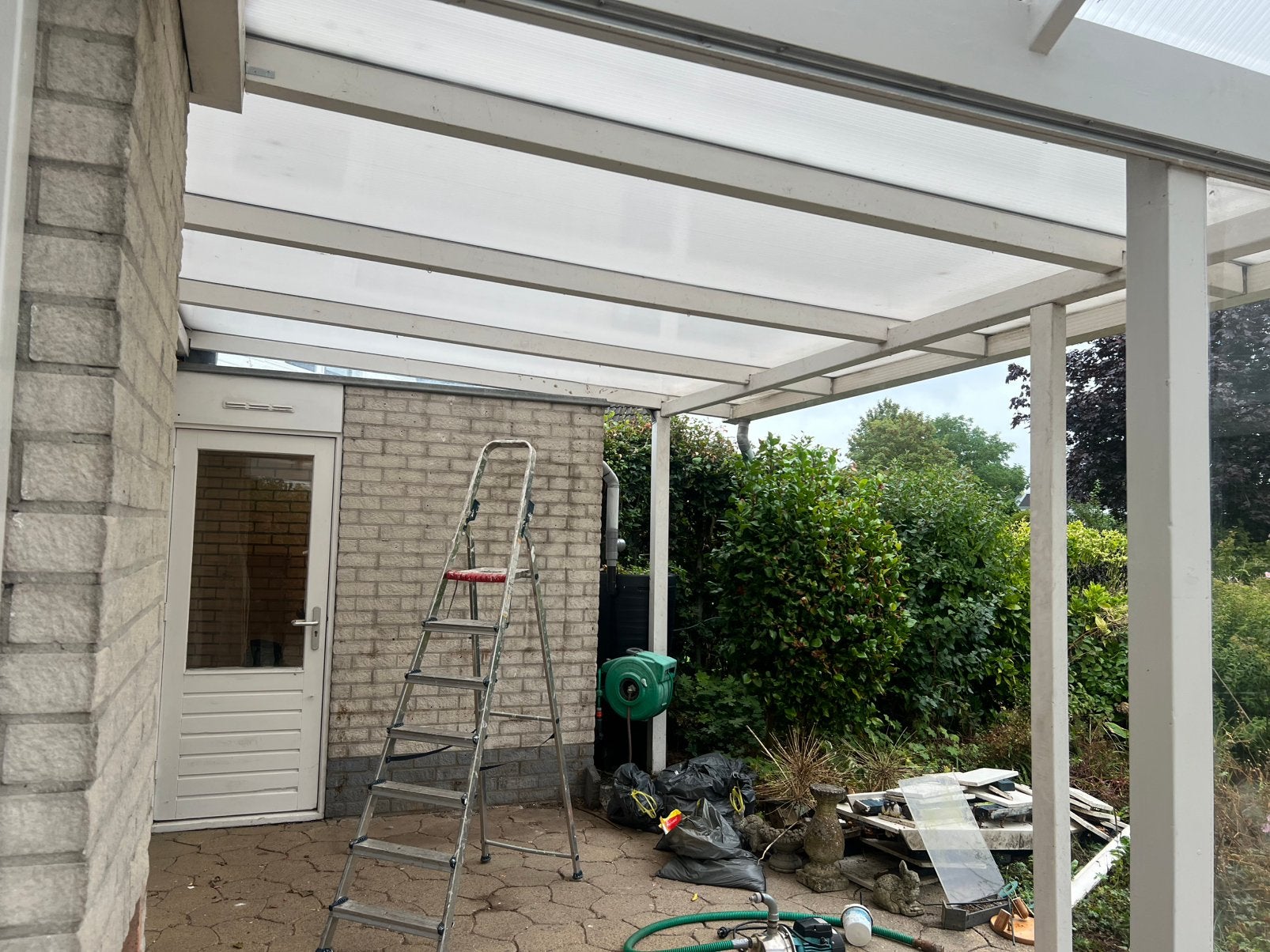 Overkapping - stevig en van goede kwaliteit, Tuin en Terras, Overkappingen, Ophalen, Gebruikt