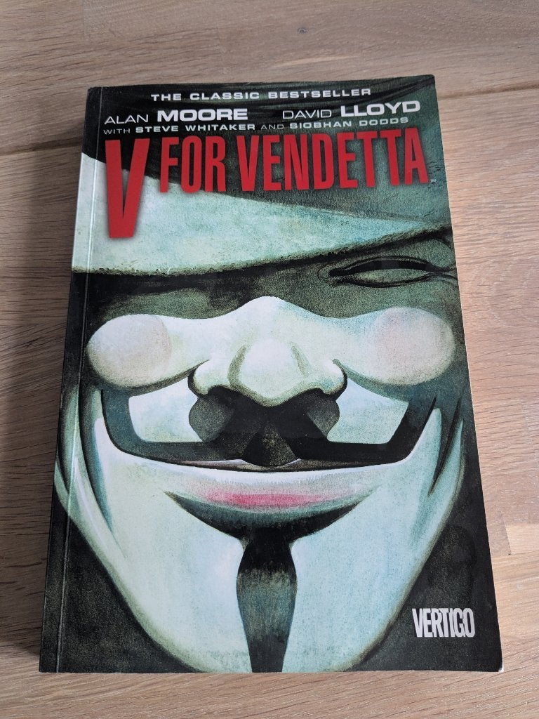 V for Vendetta - Graphic Novel, Boeken, Ophalen of Verzenden, Gelezen, Alan Moore