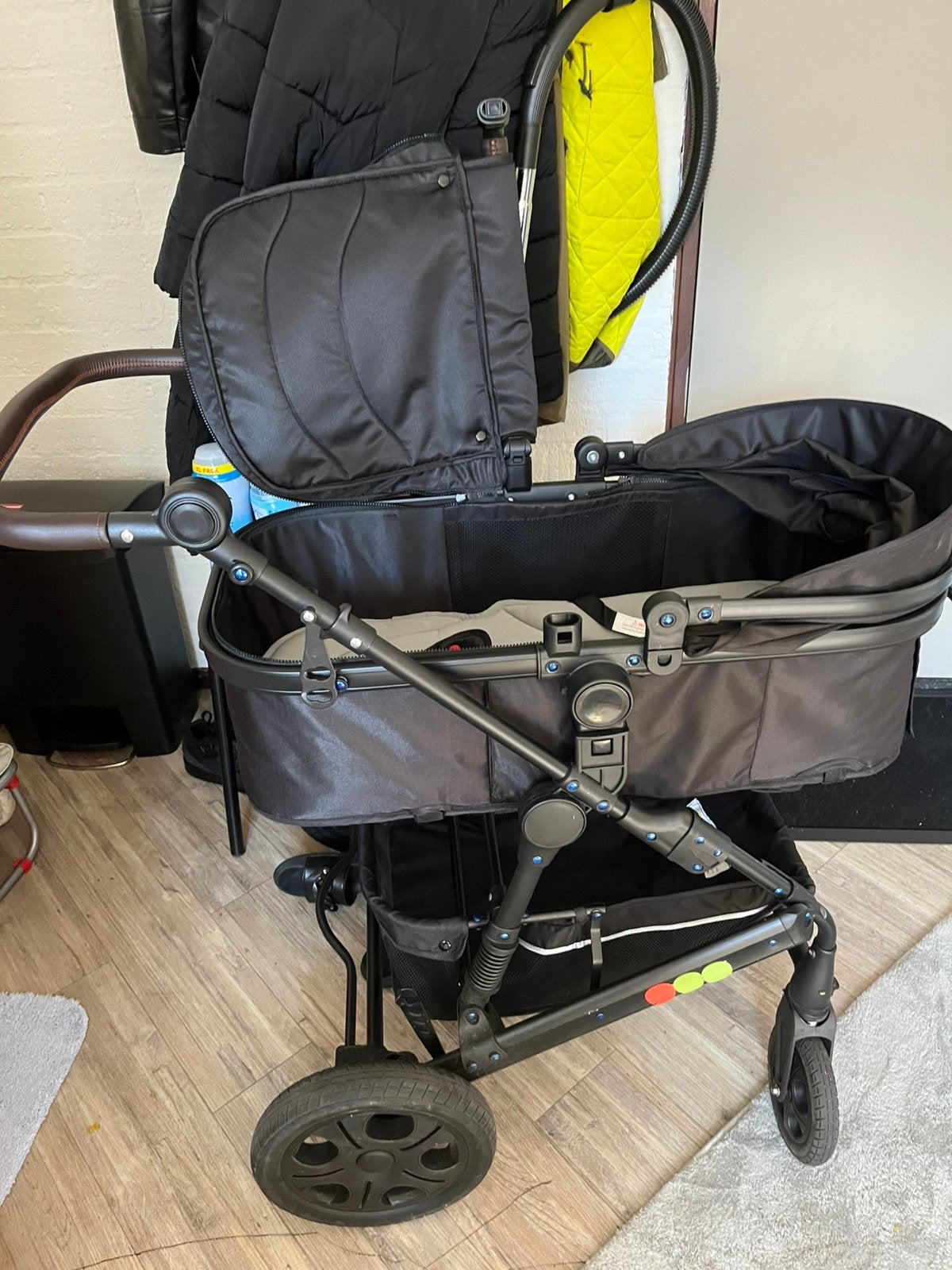 Kinderwagen, Gebruikt, Kinderwagen, Overige merken, Verstelbare duwstang