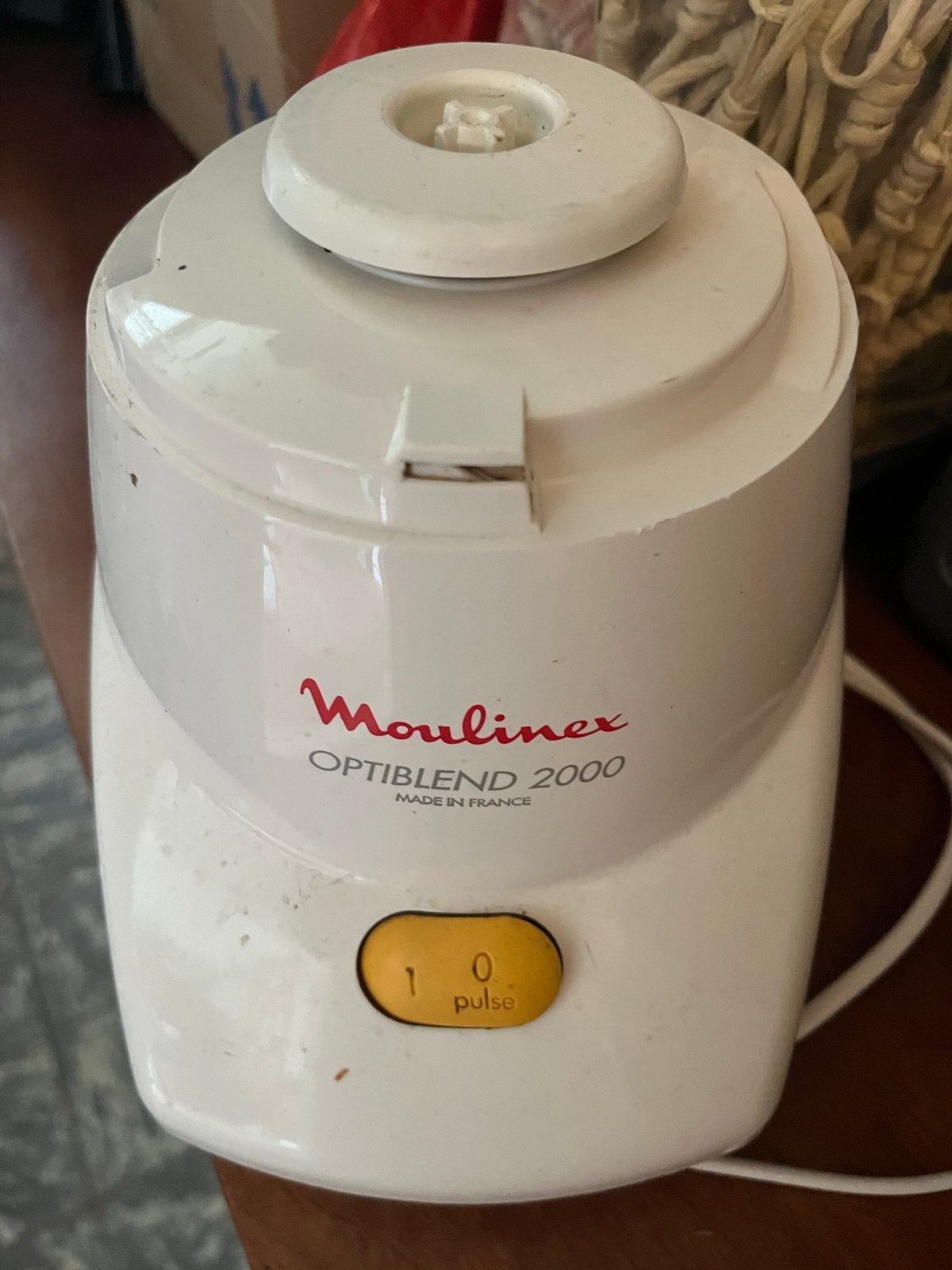 Moulinex Optiblend 2000 milkshakemachine - Onderstel, 4 liter of meer, Ophalen of Verzenden, Gebruikt, 1 snelheid