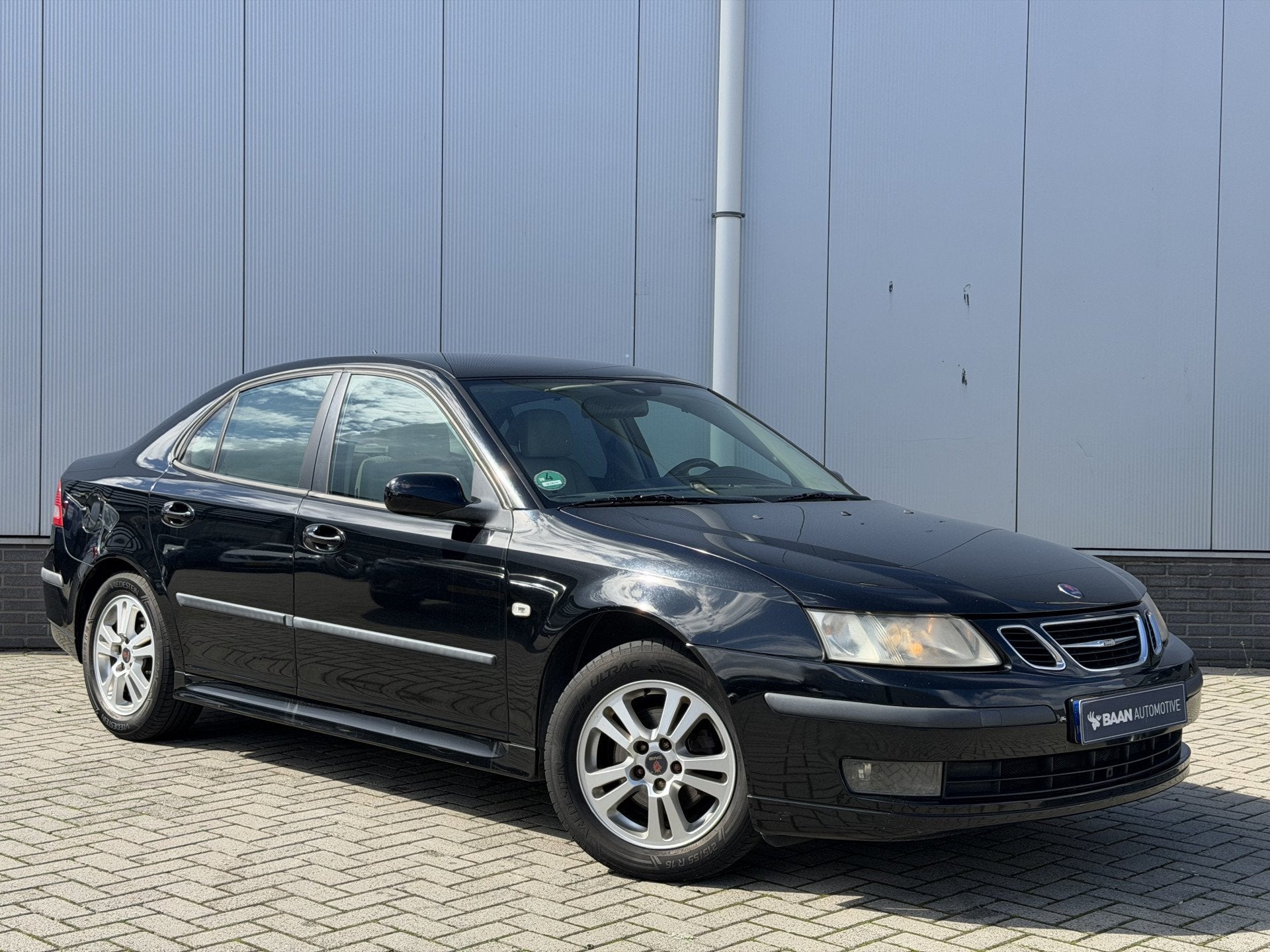 Saab 9-3 Sport Sedan 2.0t Business | Goed onderhouden |, Auto's, 1998 cc, Gebruikt, 4 cilinders, Zwart