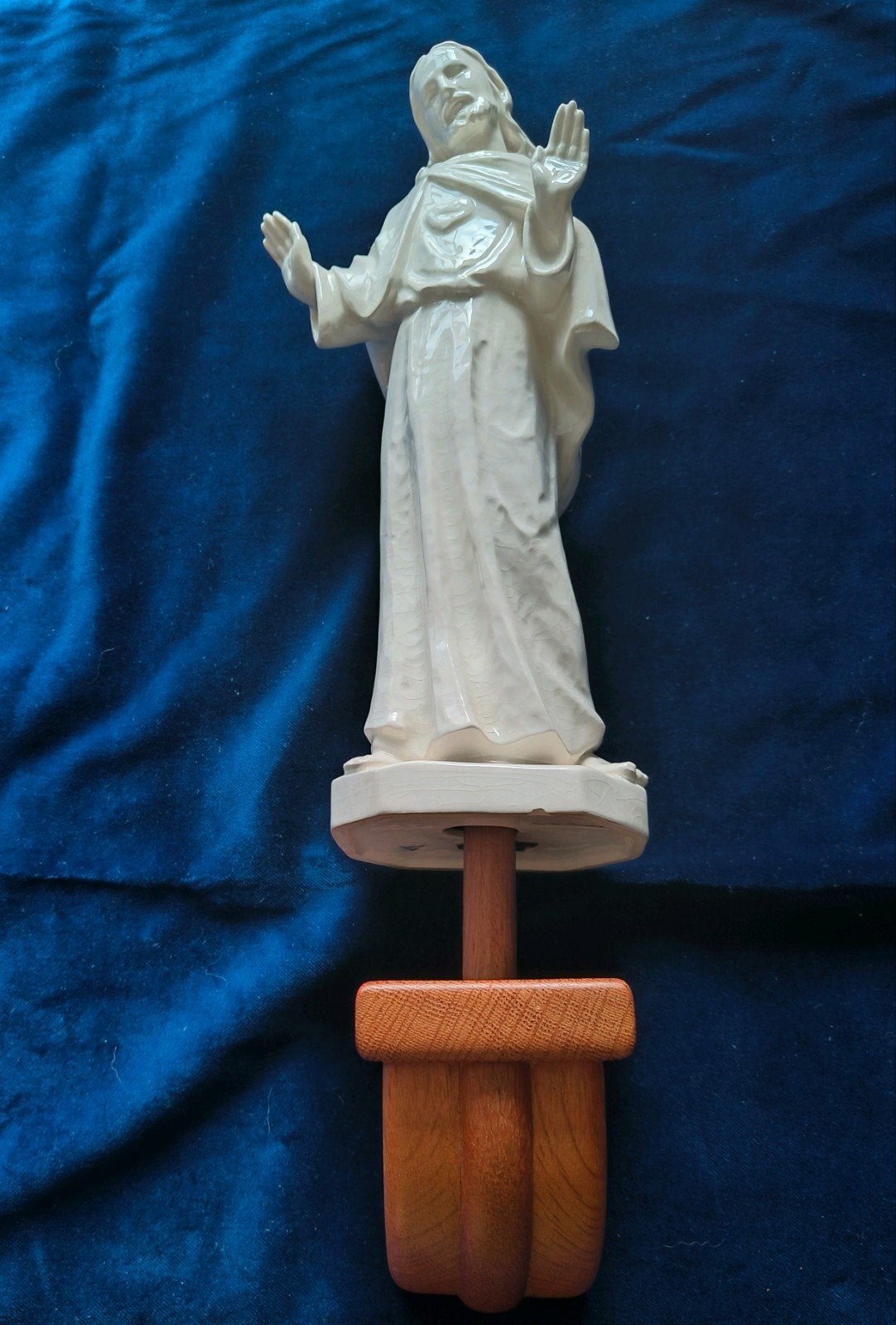 Vintage Sacrart Jezus beeldje, 1958, Goebel, Ophalen of Verzenden
