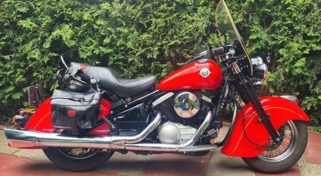 Prachtige Kawasaki VN 800 Drifter (2001) INDIAN SYLE, Motoren, Motoren | Kawasaki, 2 cilinders, Gebruikt, Particulier, Meer dan 35 kW