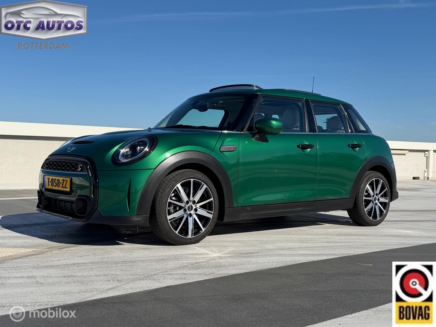 Zeer mooie Mini Cooper S John Cooper Works–2022–leder-ca, Gebruikt, Euro 6, Leder, Cooper S