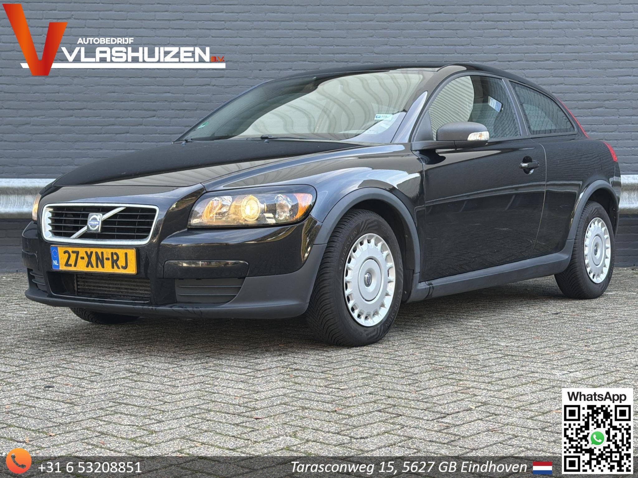 Volvo C30 1.6D | Airco |, Auto's, Voorwielaandrijving, Stof, Gebruikt, Zwart