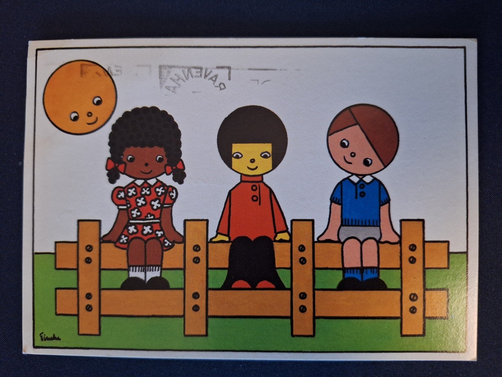 Kinderkaart - Drie kleine kleutertjes, Ophalen of Verzenden, Gelopen, Kinderen
