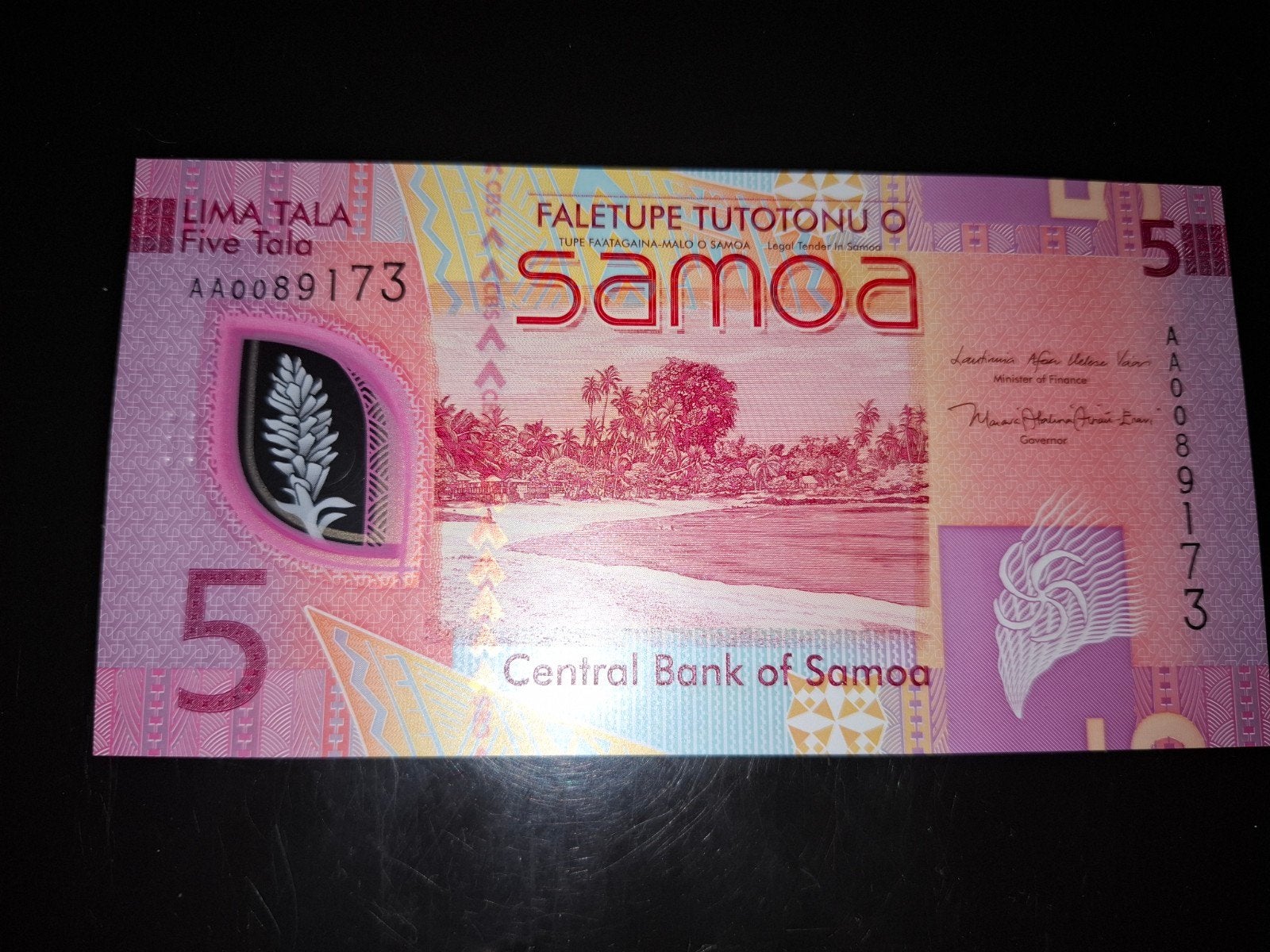 ### Samoa 5 tala 2024 ###, Postzegels en Munten, Ophalen of Verzenden