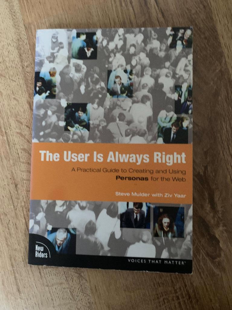 The User is Always Right, Gelezen, Ophalen of Verzenden, Steve Mulder with Ziv Yaar, Overige onderwerpen