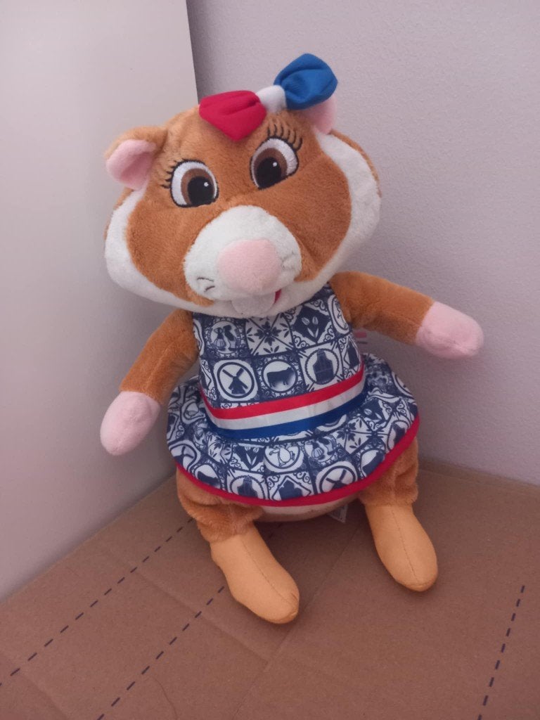 AH Hamster Meisje Delfts Blauw, Hamster, Ophalen of Verzenden, Zo goed als nieuw, Albert Heijn