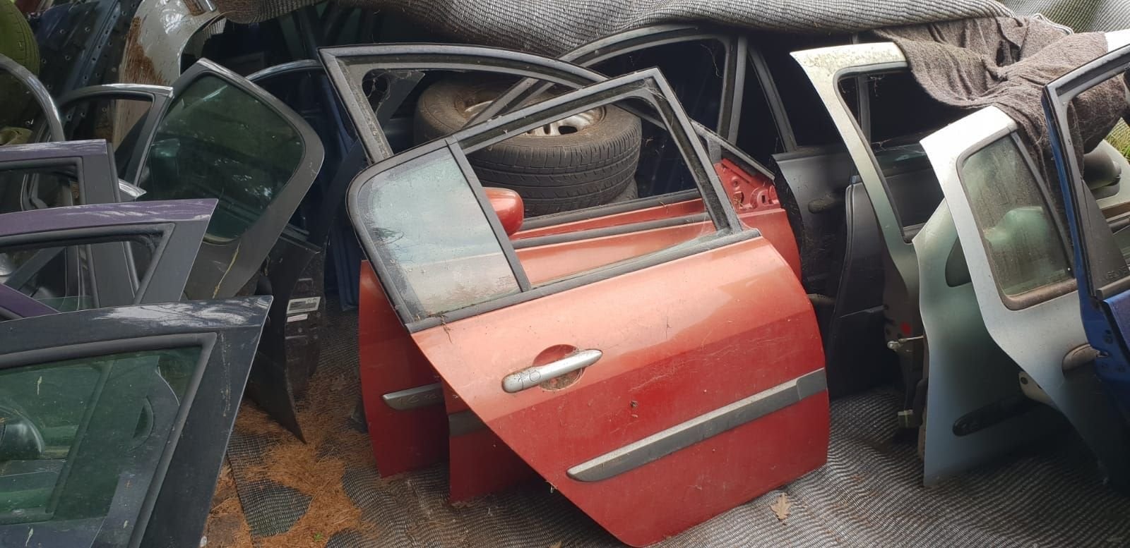 RENAULT MÉGANE PORTIEREN BJ 2004 2007, Gebruikt, -, Deur, -