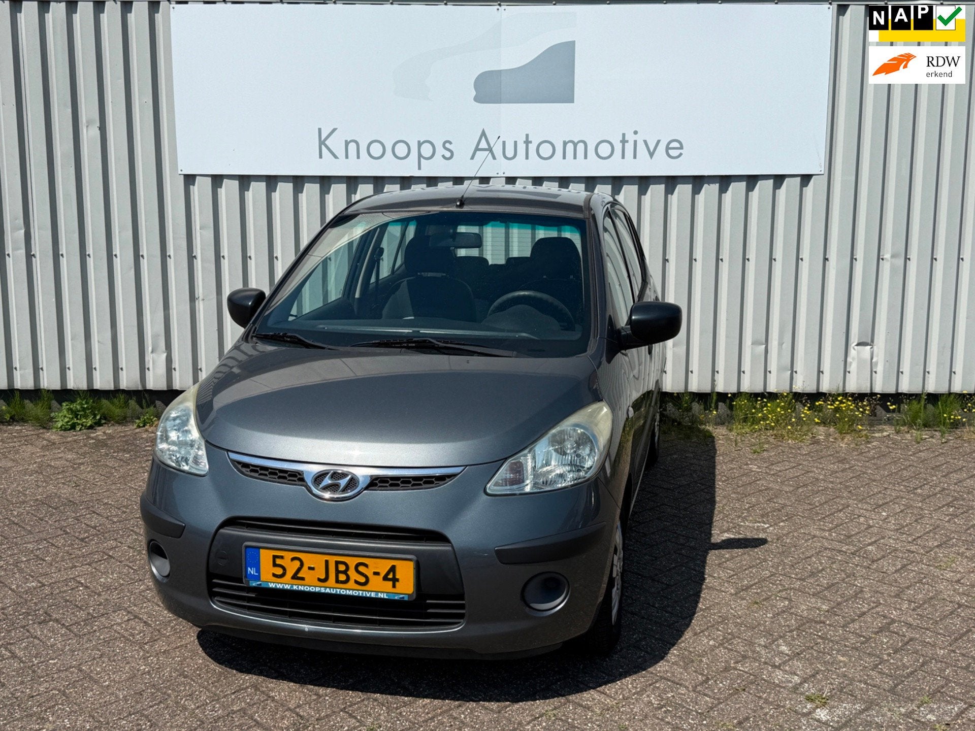 Hyundai I10 1.1 Active 5drs Apk 04/2027, Voorwielaandrijving, Stof, Gebruikt, 31 €/maand