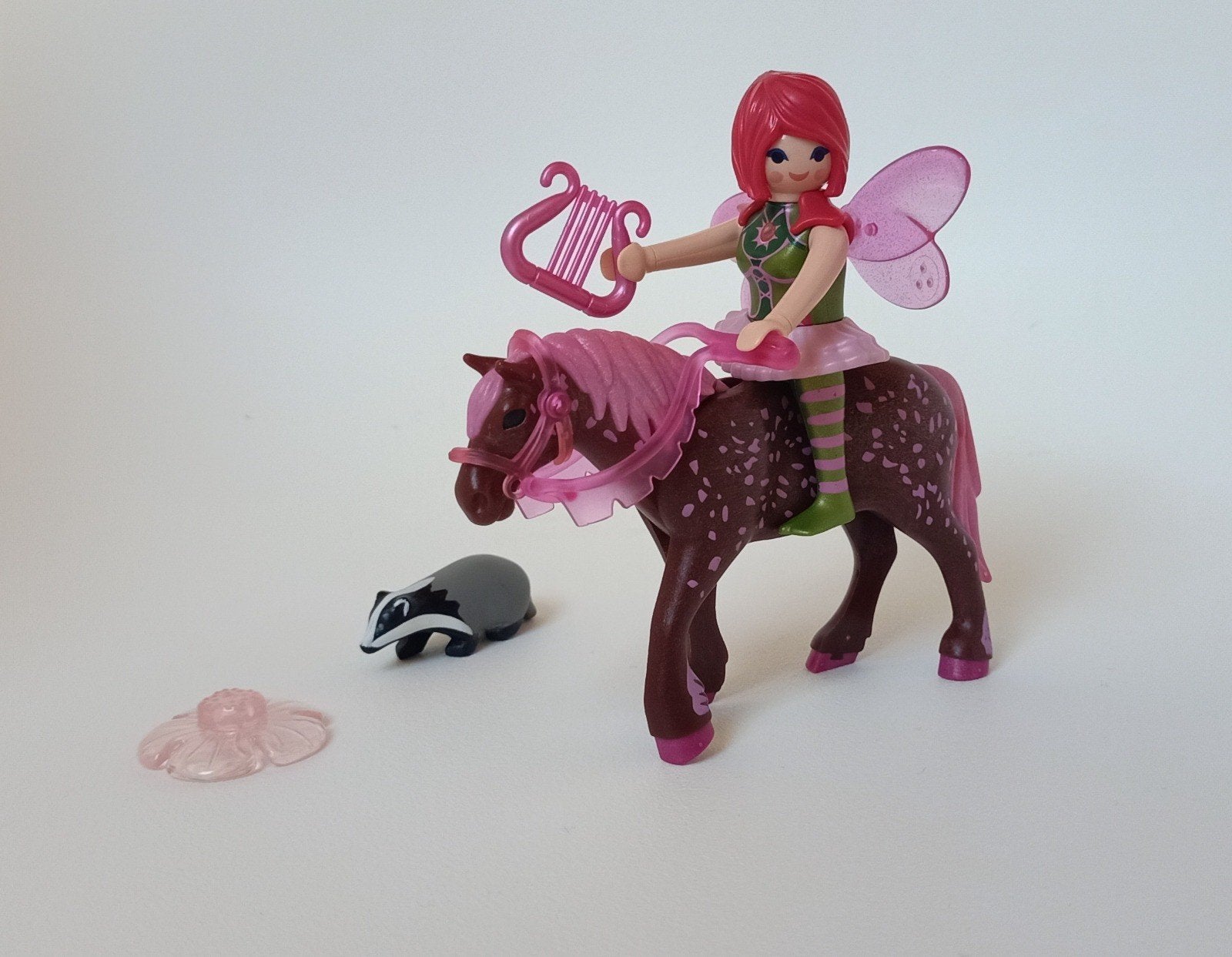 Schleich Bayala 5449: Fee Surya met Ruby-paard (2013), Ophalen of Verzenden, Zo goed als nieuw, Jongen of Meisje