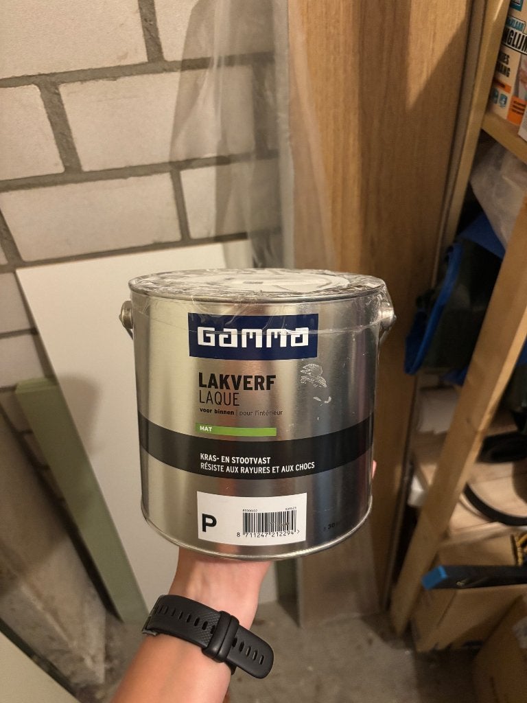 Lakverf Gamma 2,5L, Ophalen, Nieuw, Wit, Lak