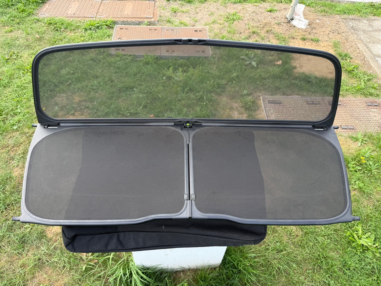 Audi A5 windscherm origineel audi klapbaar met hoes, Ophalen of Verzenden, Gebruikt, Audi