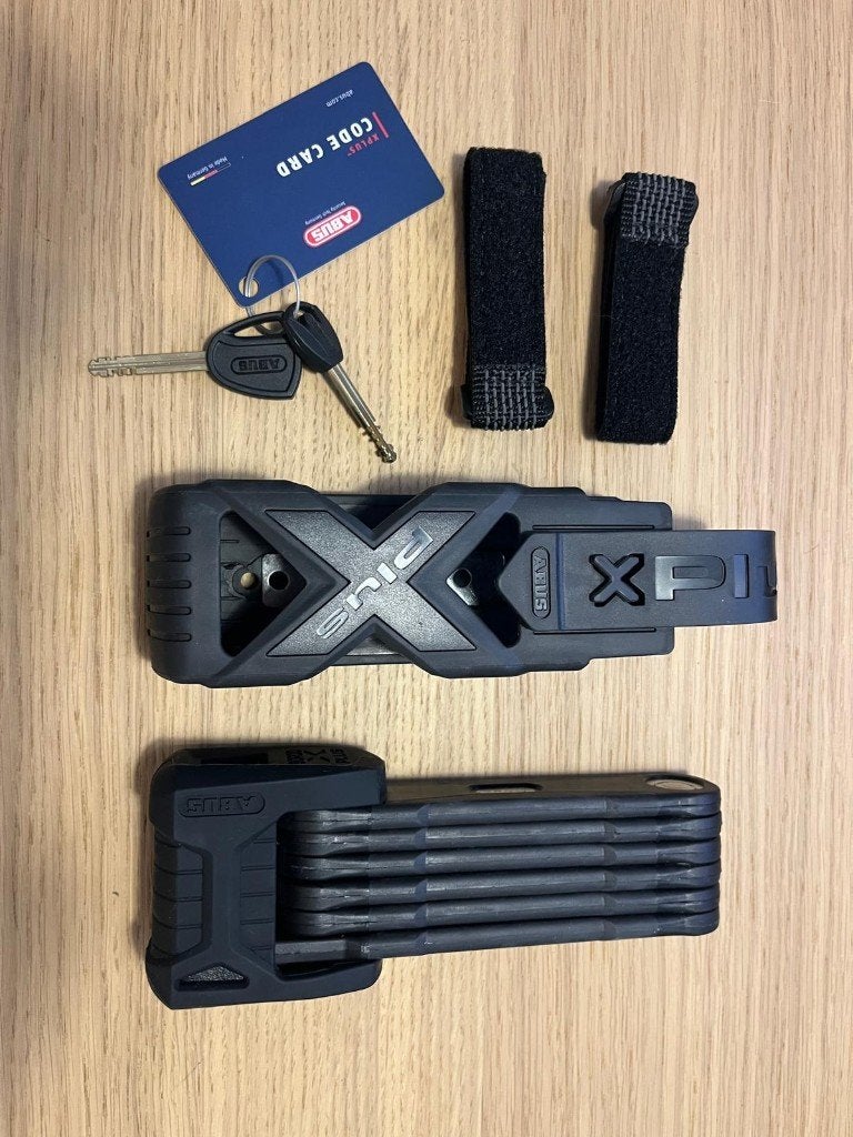 ABUS Bordo Granit XPlus 6500K/85 Vouwslot–Level 15 (E-Bike), Ophalen, Nieuw