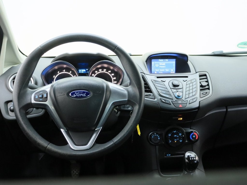 Ford Fiesta 1.0 Style | Navigatie | Bleutooth | Airco |, Stof, Zwart, 525 kg, Start-stop-systeem
