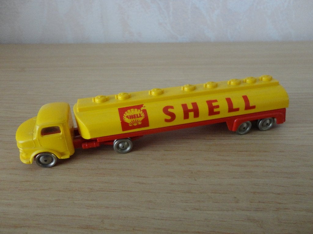 LEGO   SHELL Tankwagen, Ophalen of Verzenden, Zo goed als nieuw, Bus of Vrachtwagen