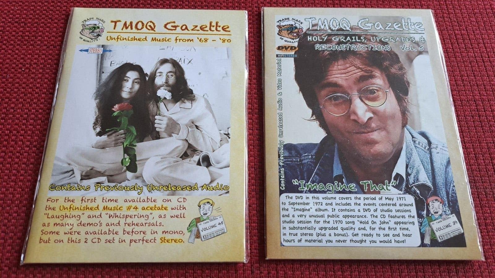 John Lennon 2 TMOQ Gazette sets HMC051 en HMC057 (Beatles), Ophalen of Verzenden