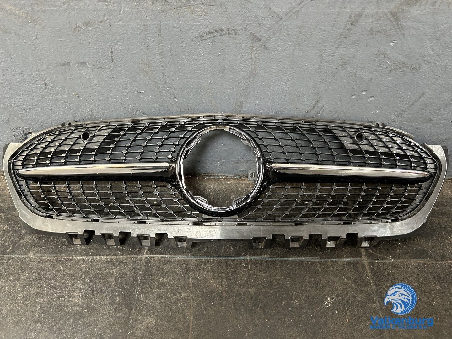 Originele Mercedes A-Klasse W177 Diamond Grill zwart Distron
