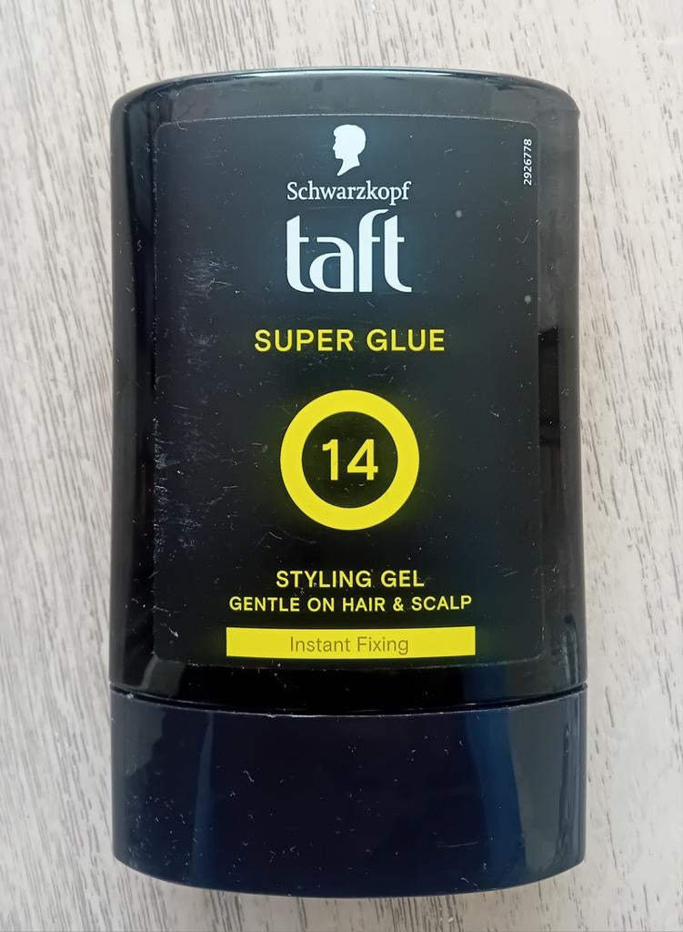 Schwarzkopf Taft gel, Ophalen of Verzenden, Zo goed als nieuw, Gel, Wax, Haarlak of Mousse