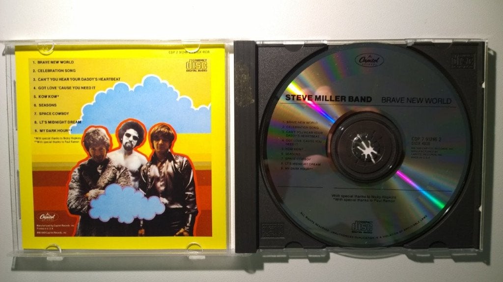 Steve Miller Band - Brave New World, Cd's en Dvd's, Ophalen of Verzenden, Nieuw in verpakking, Poprock, Album