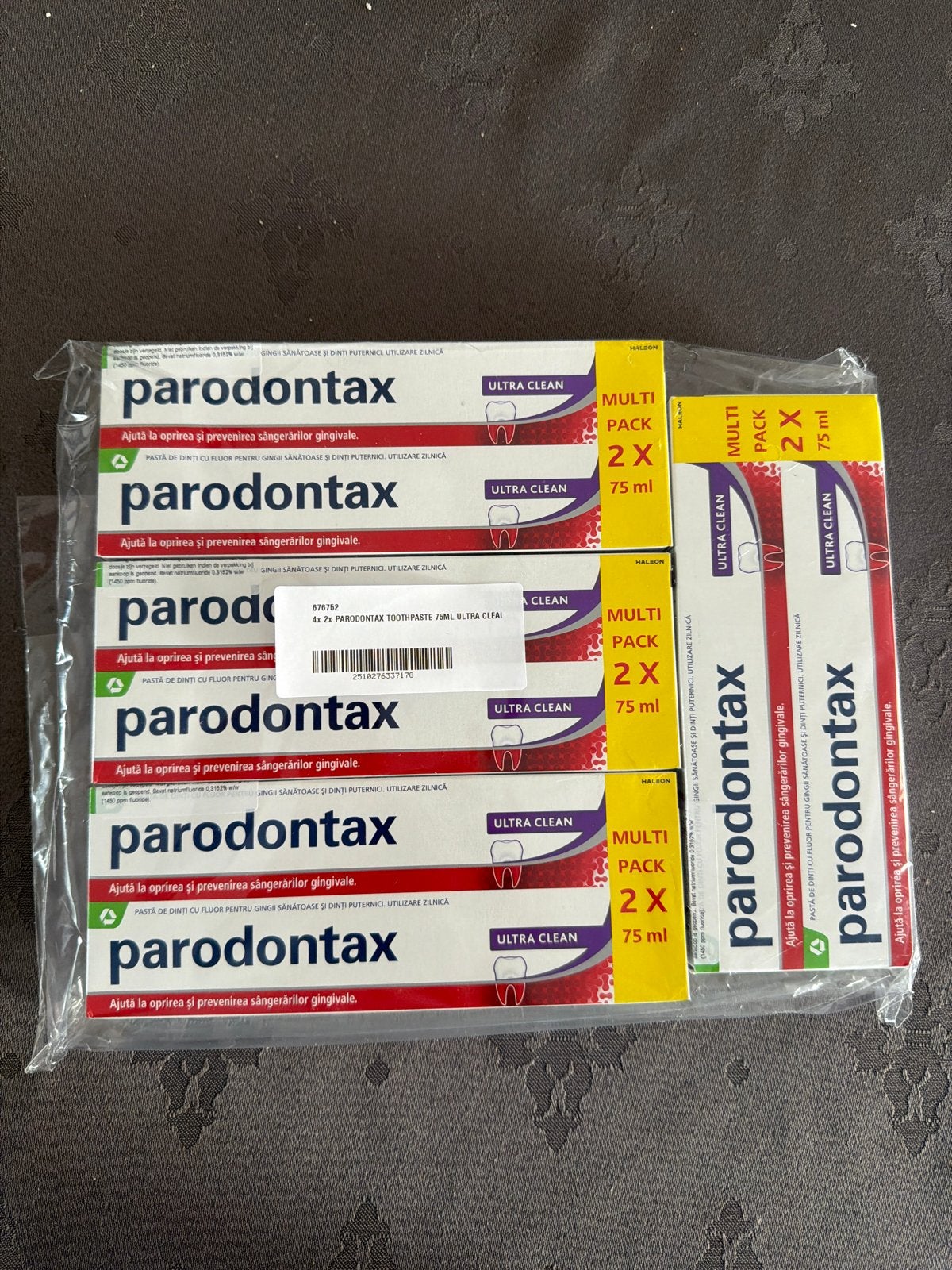 Parodontax Ultra Clean Tandpasta Multipack (8x 75ml), Ophalen of Verzenden, Nieuw, Tandpasta