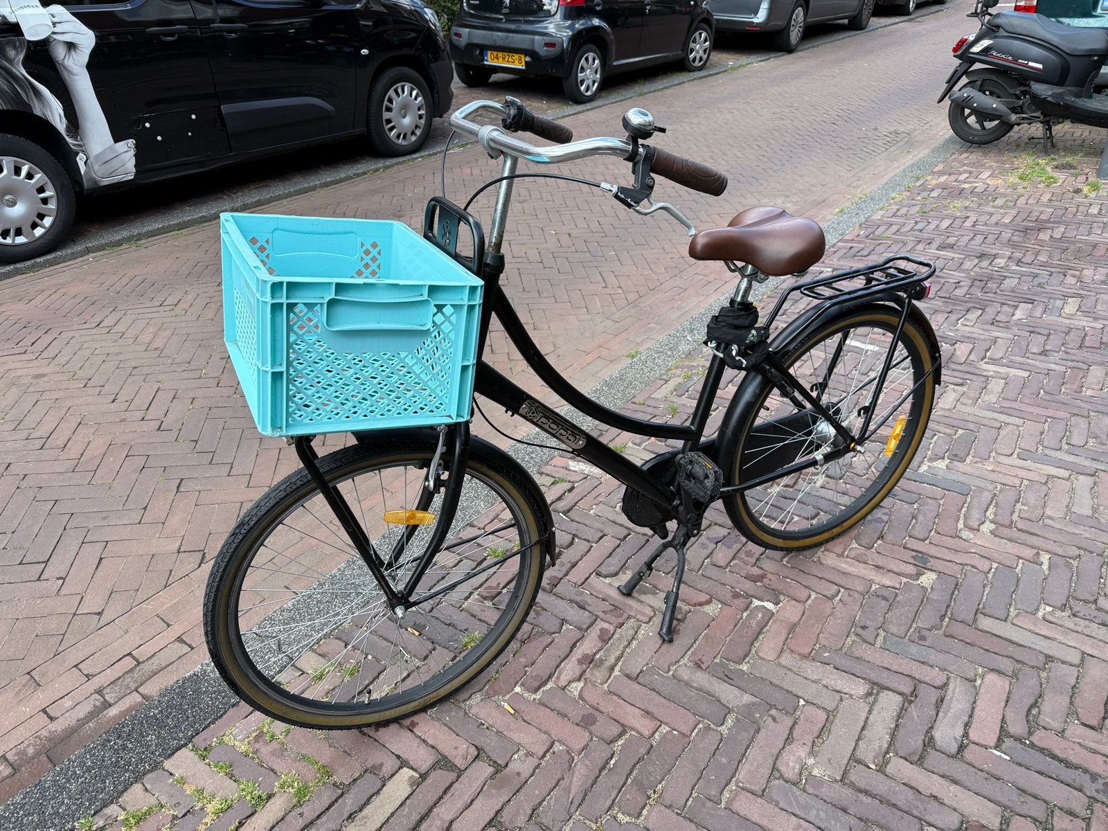 26” Popal damesfiets, Terugtraprem, Gebruikt, Versnellingen, Minder dan 47 cm