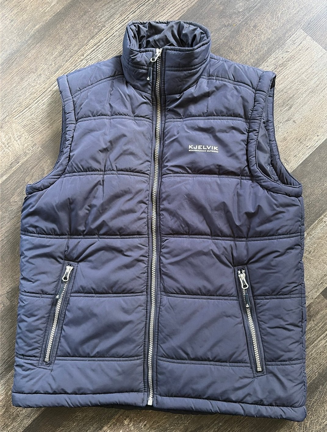 Kjelvik bodywarmer maat M, Ophalen of Verzenden, Zo goed als nieuw, Blauw