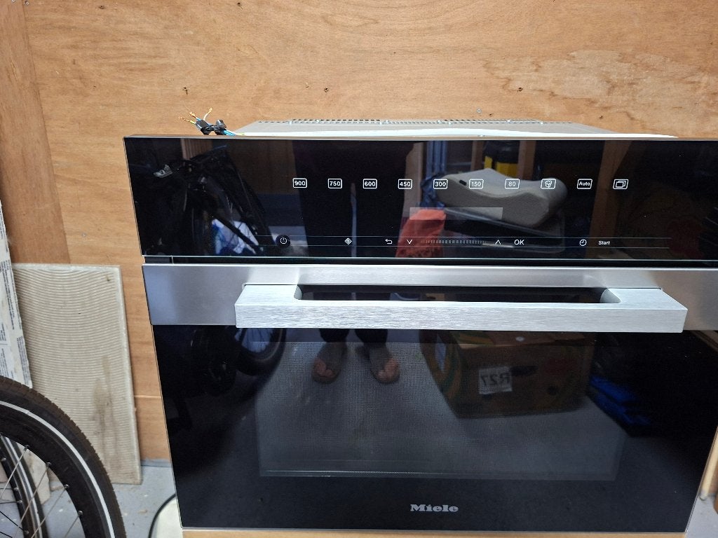 Miele magnetron, Witgoed en Apparatuur, Ophalen, Inbouw, Draaiplateau, Magnetron