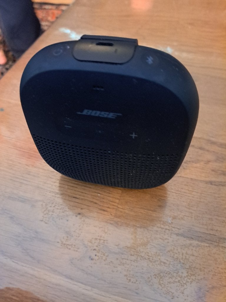 Bose SoundLink Micro Bluetooth Zwart, 120 tot 150 watt, Bluetooth, Overige typen, Ophalen of Verzenden