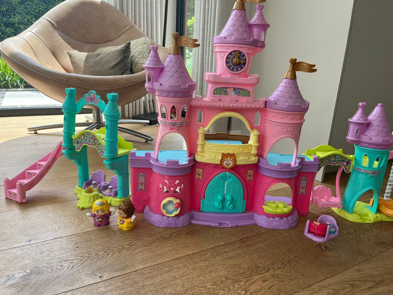 Vtech prinsessenkasteel vrolijke vriendjes, Ophalen of Verzenden, Zo goed als nieuw, 2 tot 4 jaar