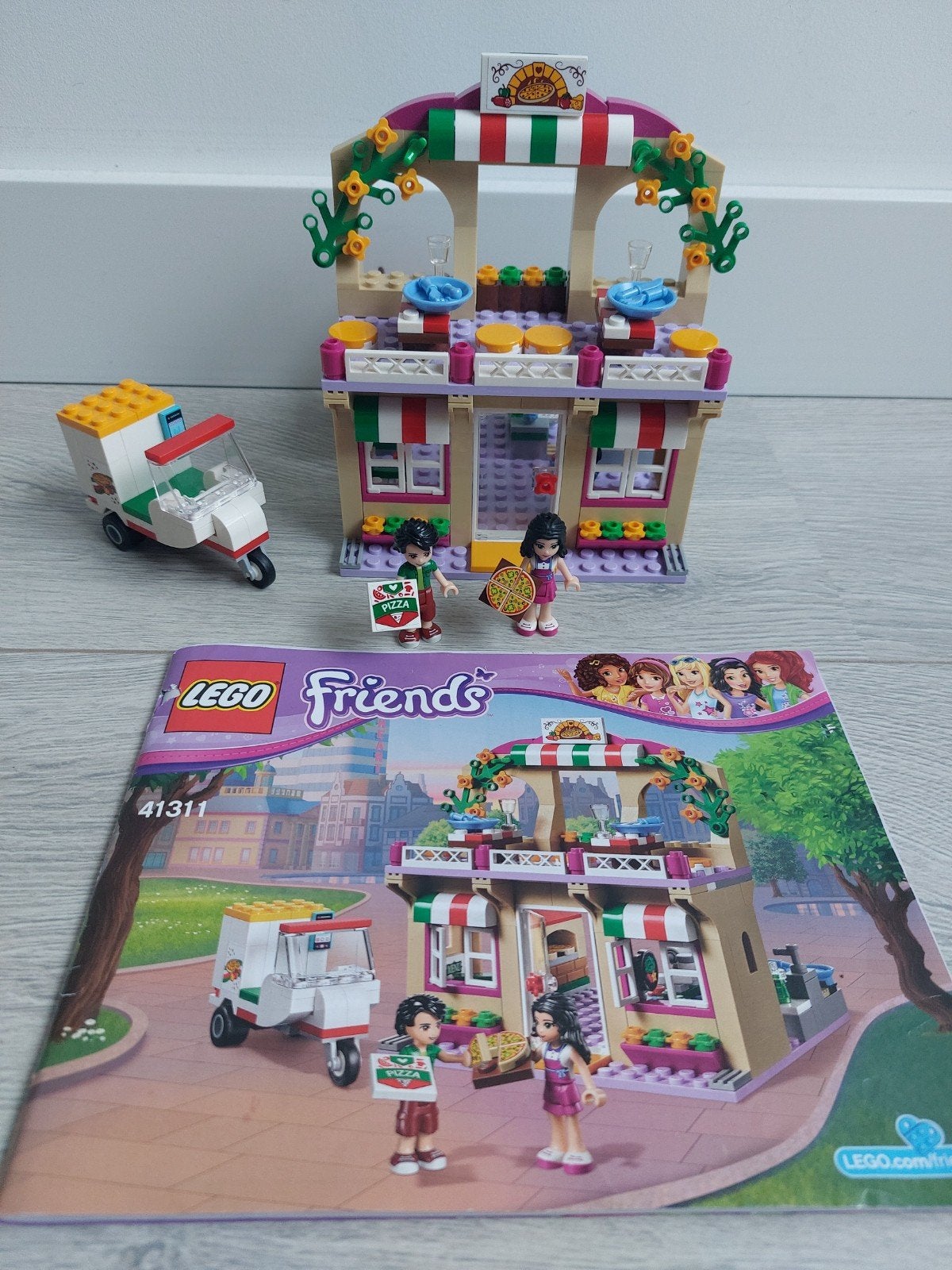 Lego Friends 41311 Heartlake Pizzeria!, Ophalen of Verzenden, Zo goed als nieuw, Lego, Friends