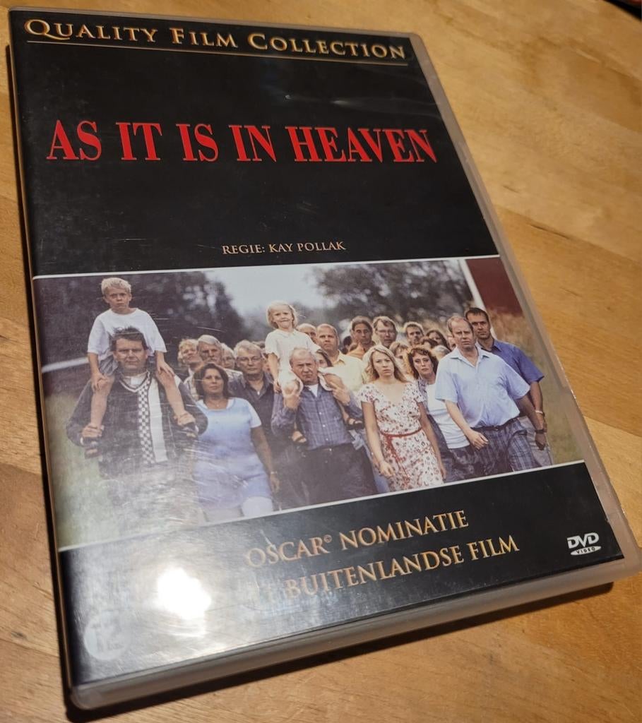 As it is in heaven quality film collection 12 jaar, Vanaf 12 jaar, Ophalen of Verzenden, Zo goed als nieuw, Overige gebieden