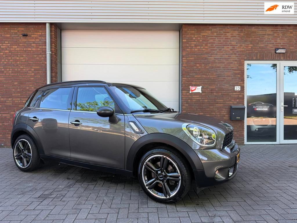 Mini Mini Countryman 1.6 Cooper S Chili|AUTOMAAT|NIEUWE APK|, Gebruikt, Zwart, Leder en Stof, 14 km/l