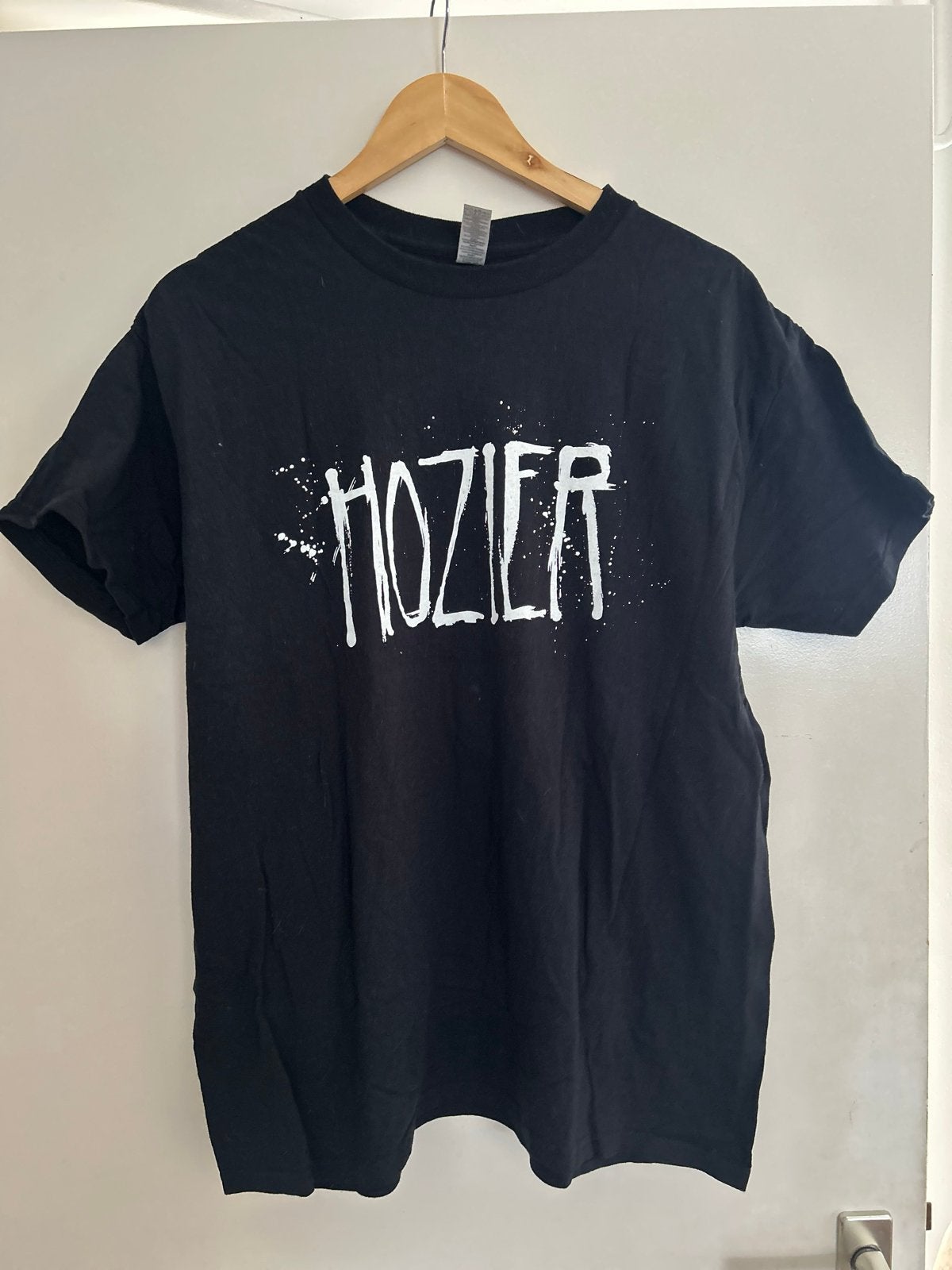 Hozier Unreal Unearth Tour T-shirt Zwart Maat L, Ophalen of Verzenden, Zo goed als nieuw, Maat 52/54 (L), Zwart