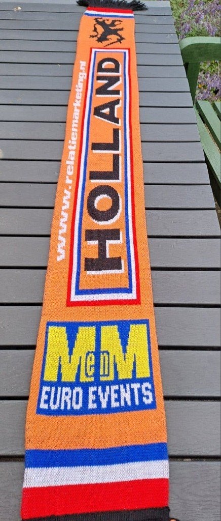 Oranje Holland sjaal - Voetbalfan sjaal, Onbekend, Ophalen of Verzenden, Zo goed als nieuw, Onbekend