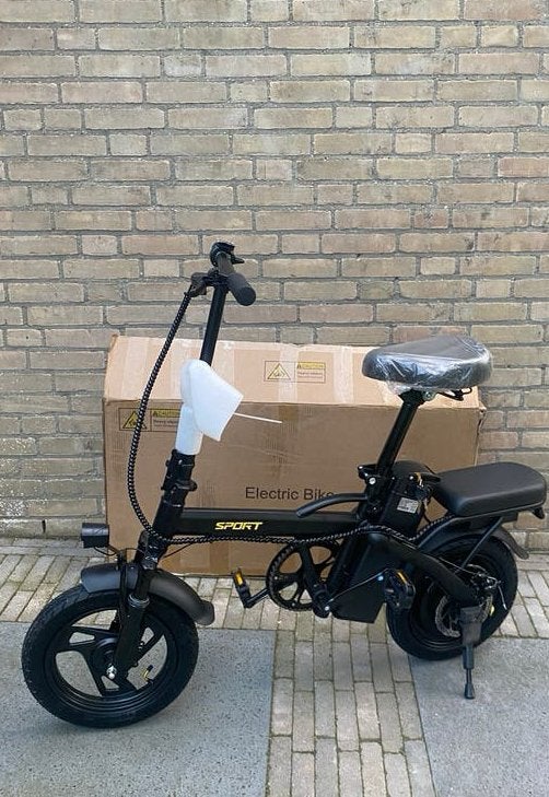 Nieuwe elektrische vouwfiets