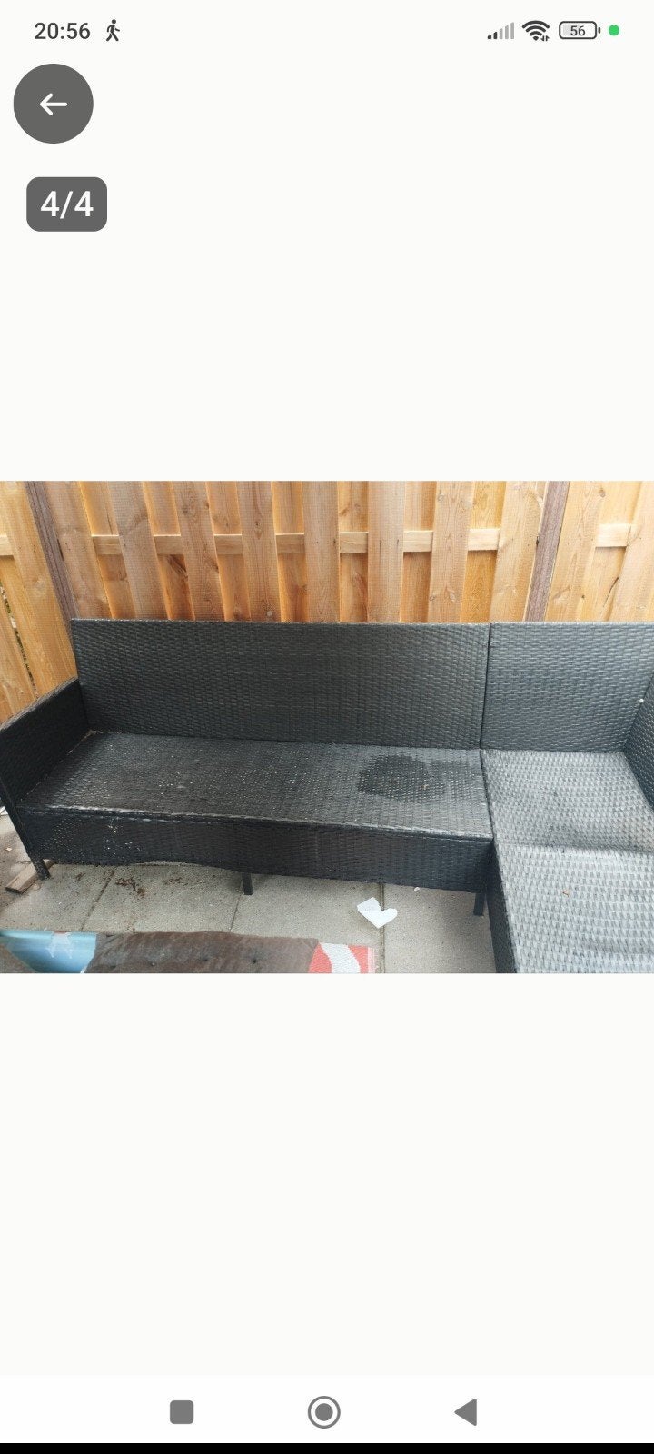 tuinbank gratis!, Tuin en Terras, Ophalen, Gebruikt, Loungeset