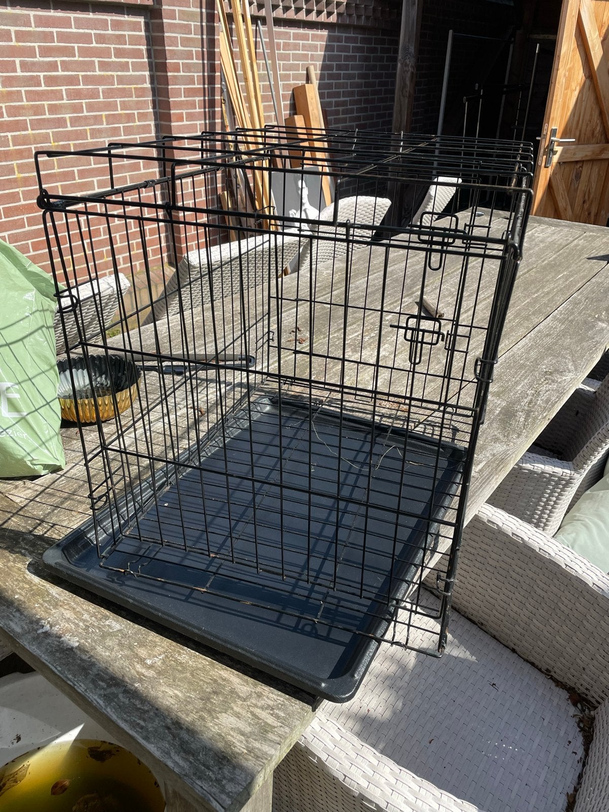 Bench voor kleine/middel maat hond, Dieren en Toebehoren, Ophalen, Gebruikt